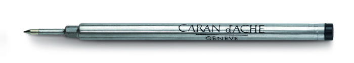 CARAN D'ACHE Roller Patroon Zwarte Stalen Punt - Fijne