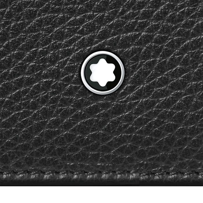 Montblanc Meisterstück Soft Grain Portefeuille 6cc Zwart leer - Afbeelding 4