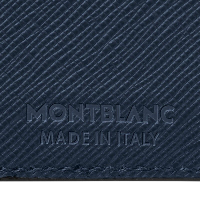 MONTBLANC Sartorial Karthouder 5 cc, Inktblauw Leer - Afbeelding 5