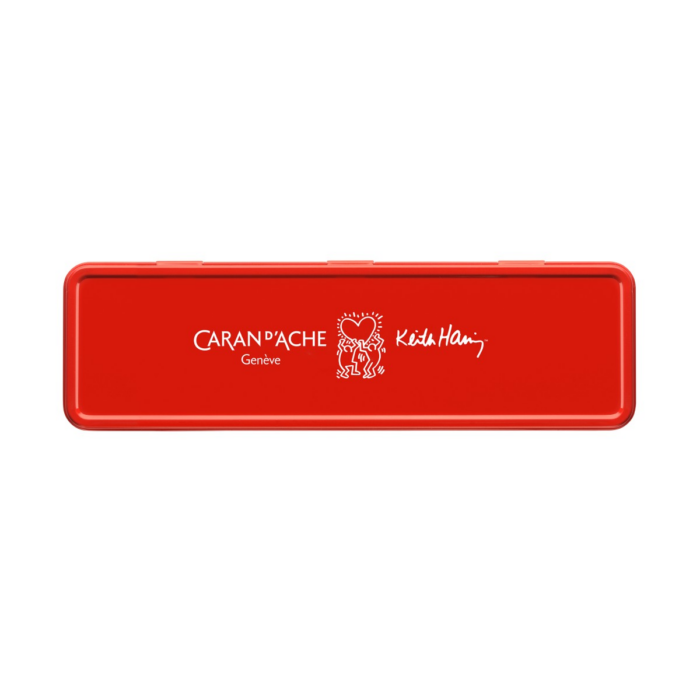 CARAN D'ACHE 849 Keith Haring Balpen Zwart - Speciale Editie - Afbeelding 7
