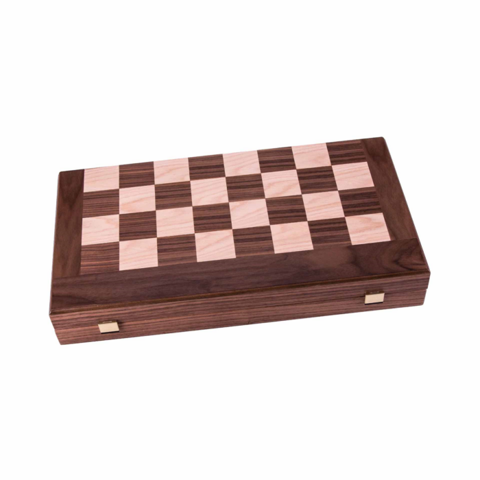 MANOPOULOS Walnoot Schaken & Backgammon, Medium - Afbeelding 2