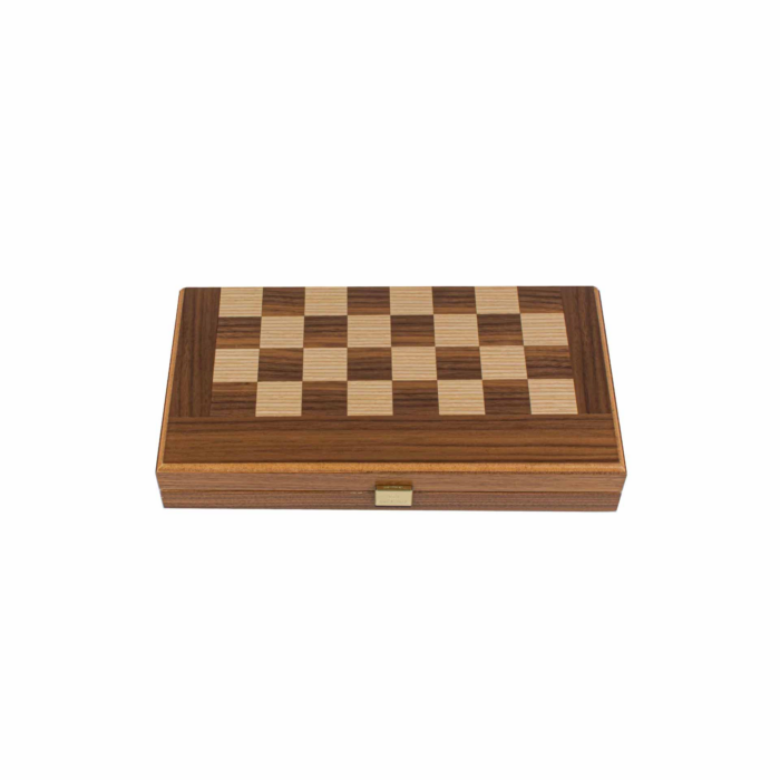 MANOPOULOS Walnoot Schaken & Backgammon, Medium - Afbeelding 6