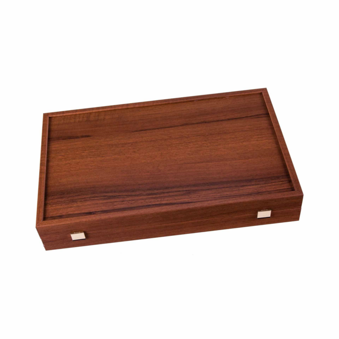 MANOPOULOS Walnoot Replica Hout Backgammon - Afbeelding 2
