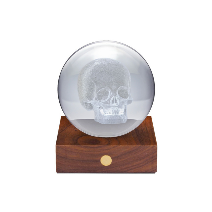 GINGKO DESIGN Amber Crystal Light, Skull