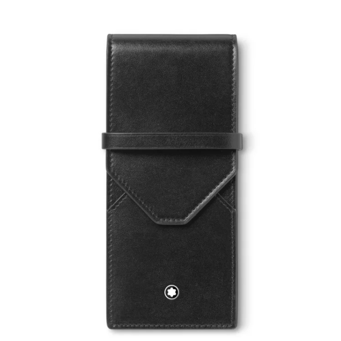 MONTBLANC Meisterstück Etui Voor 3 Pennen, Zwart