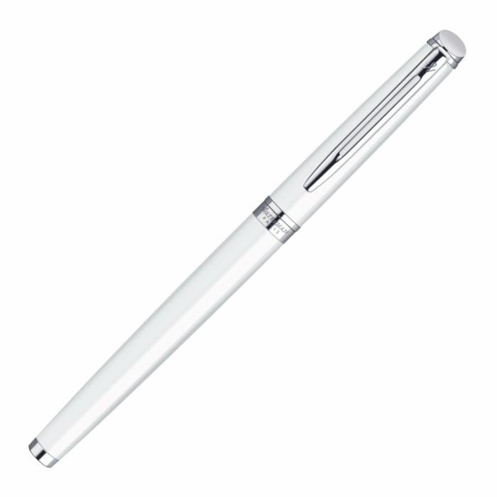 WATERMAN Hemisphere Laque White Vulpen, Medium Penpunt