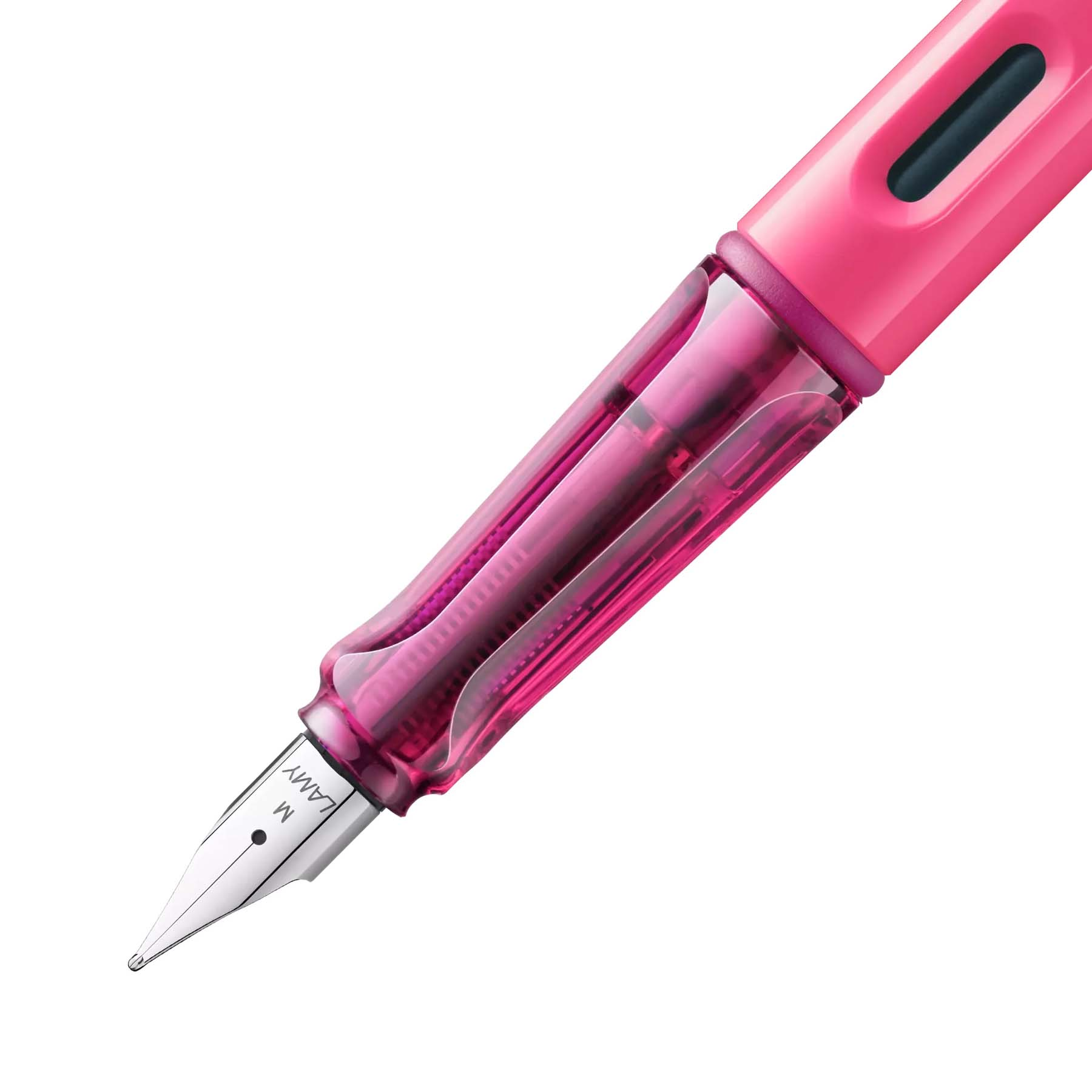 LAMY Safari Neonpink Vulpen, Medium Penpunt - Afbeelding 2