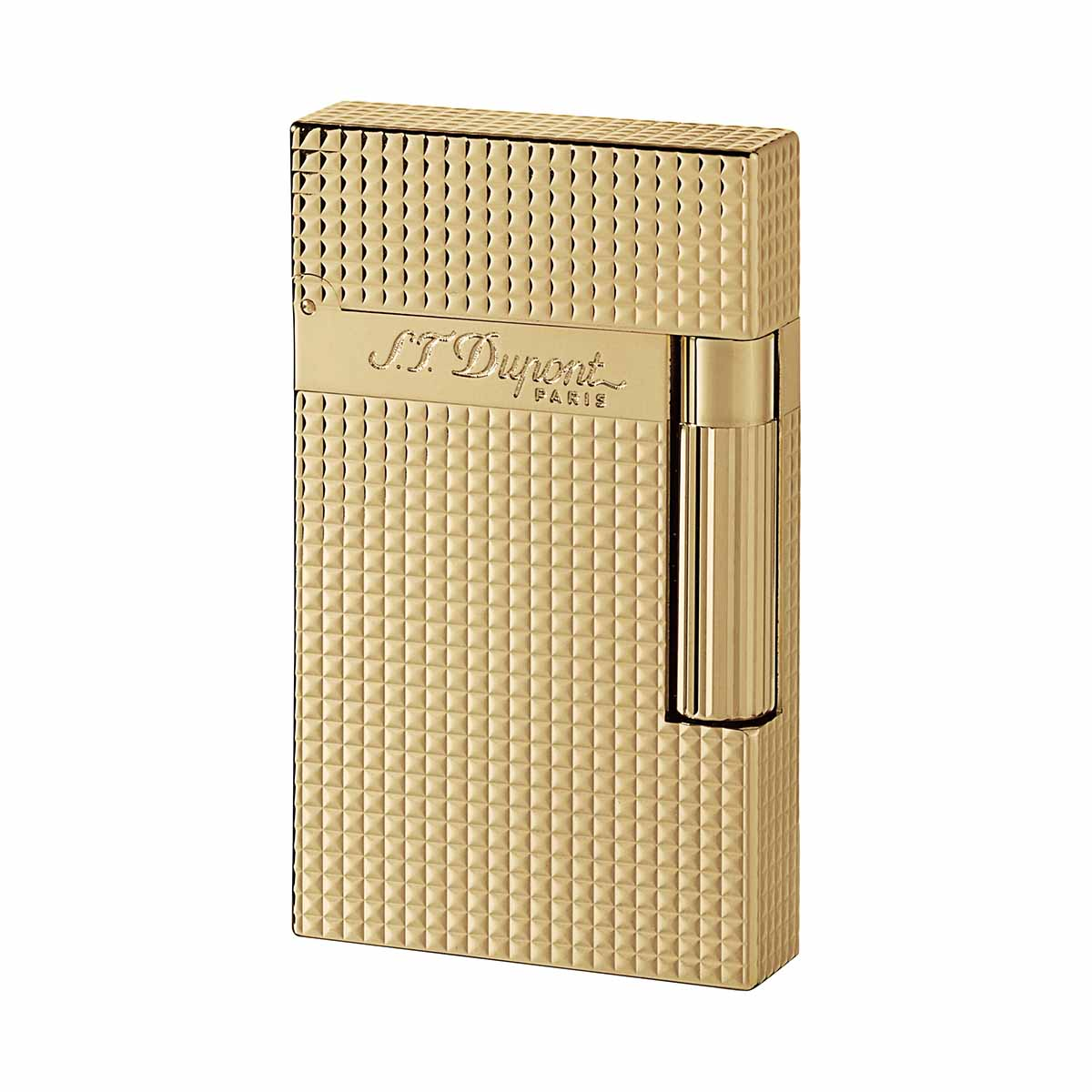 S.T. Dupont aansteker Ligne 2 Diamant goud afwerking