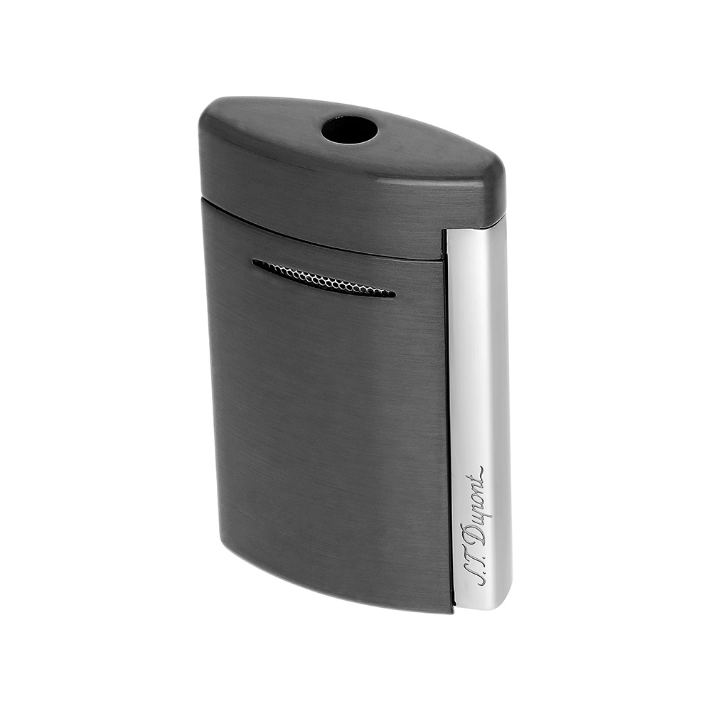 S.T. DUPONT Minijet Aansteker Chroom & Gun Metal