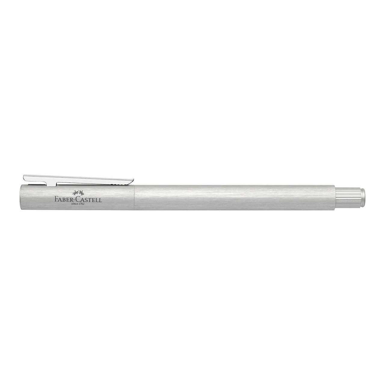 FABER-CASTELL Neo Slim Aluminium Vulpen, Medium Penpunt - Afbeelding 4