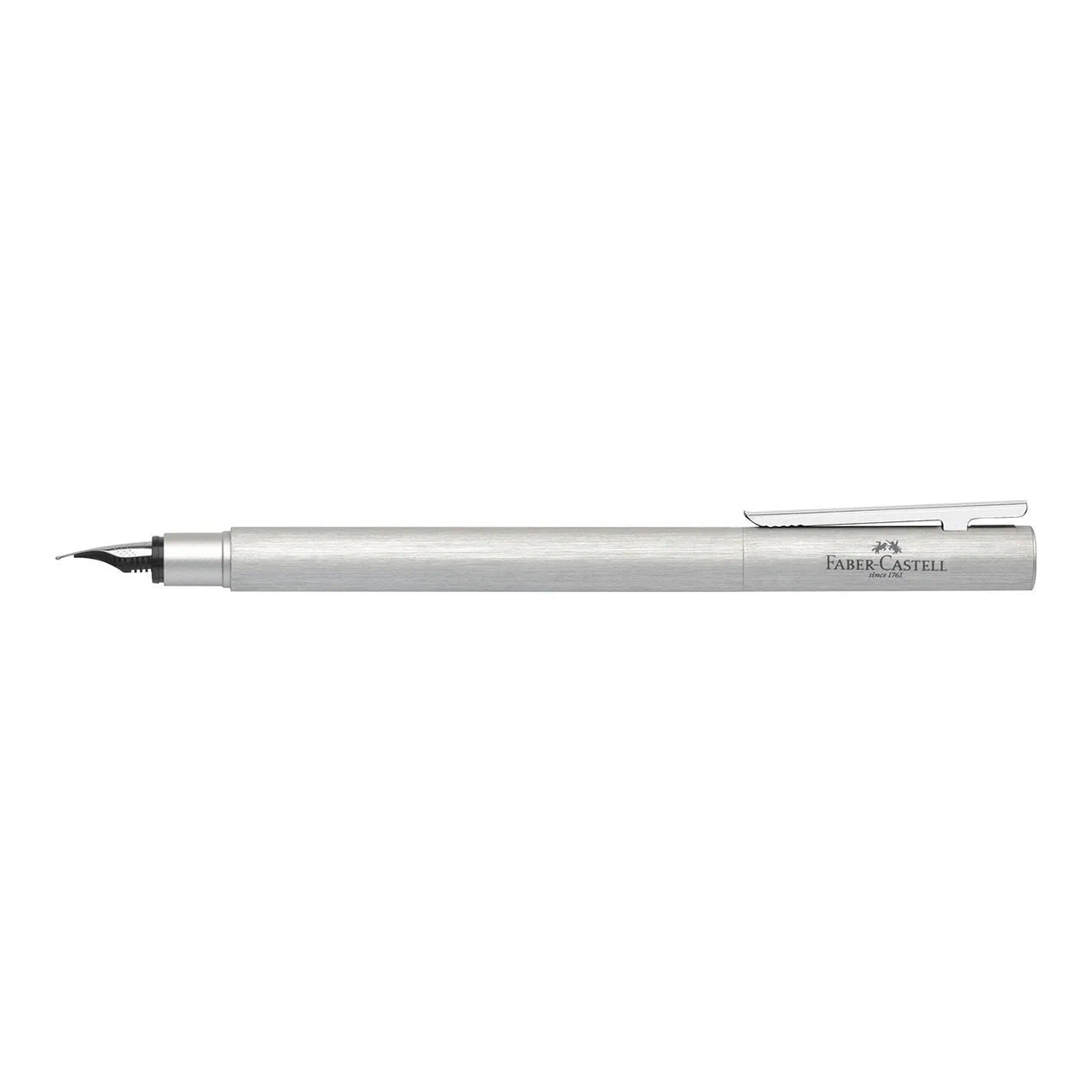 FABER-CASTELL Neo Slim Aluminium Vulpen, Medium Penpunt - Afbeelding 5
