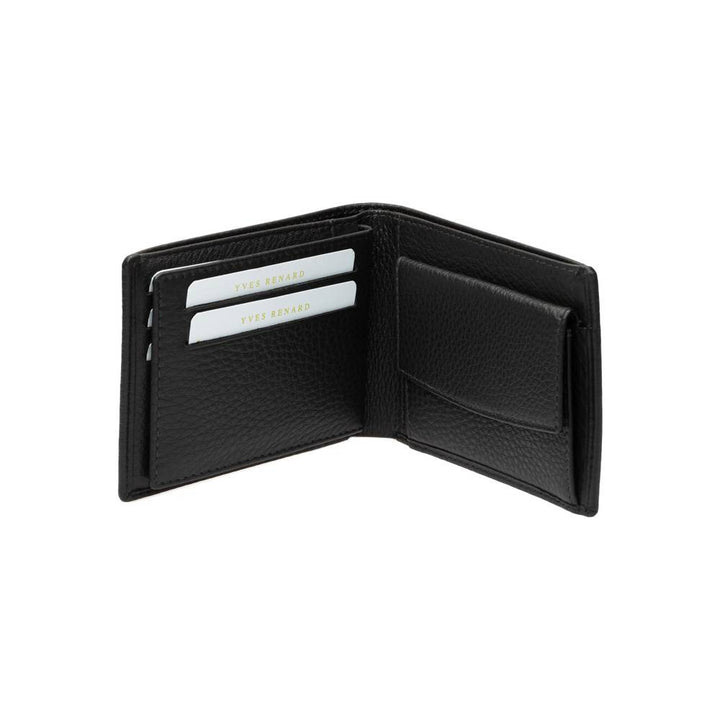 YVES RENARD RFID-Portefeuille Van Leer, 11cc, Zwart - Afbeelding 3