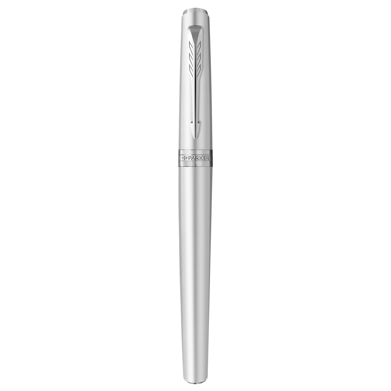 PARKER Meridian Vulpen, Verchroomd Met Verchroomde Details, Medium Penpunt - Afbeelding 3