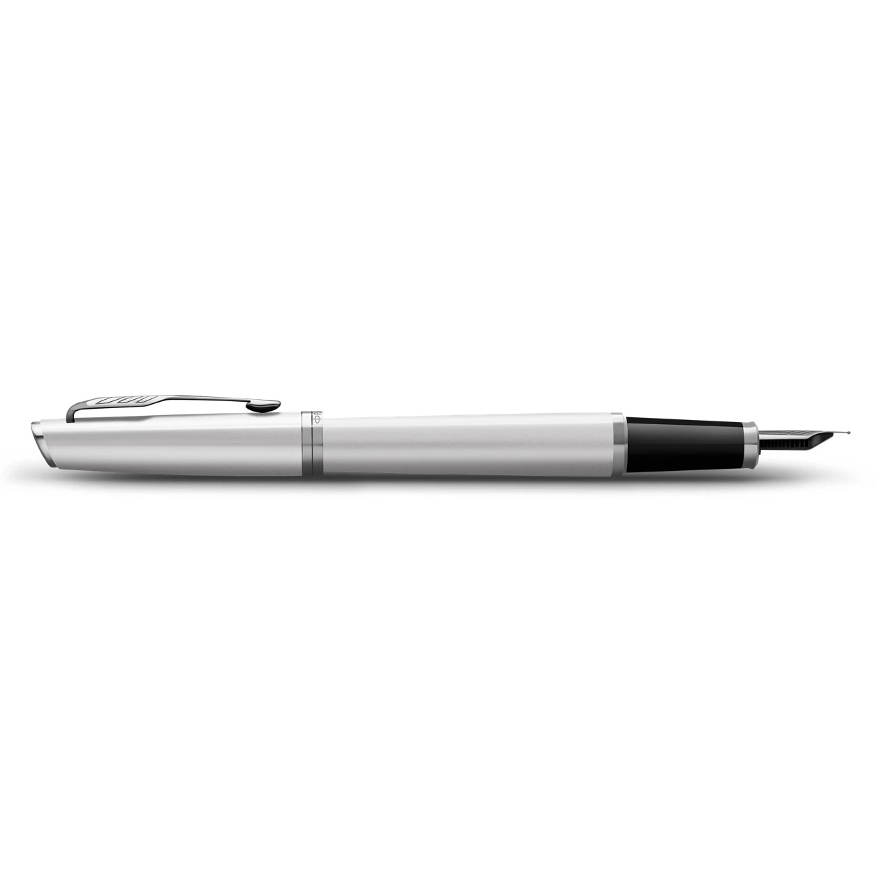 PARKER Meridian Vulpen, Verchroomd Met Verchroomde Details, Medium Penpunt - Afbeelding 6