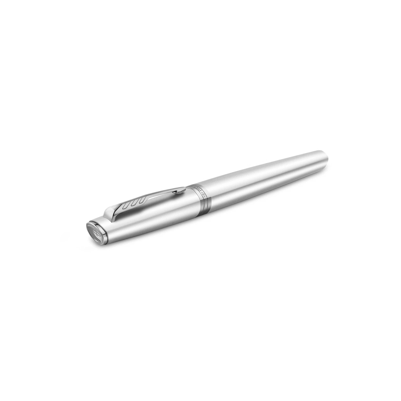 PARKER Meridian Vulpen, Verchroomd Met Verchroomde Details, Medium Penpunt - Afbeelding 7