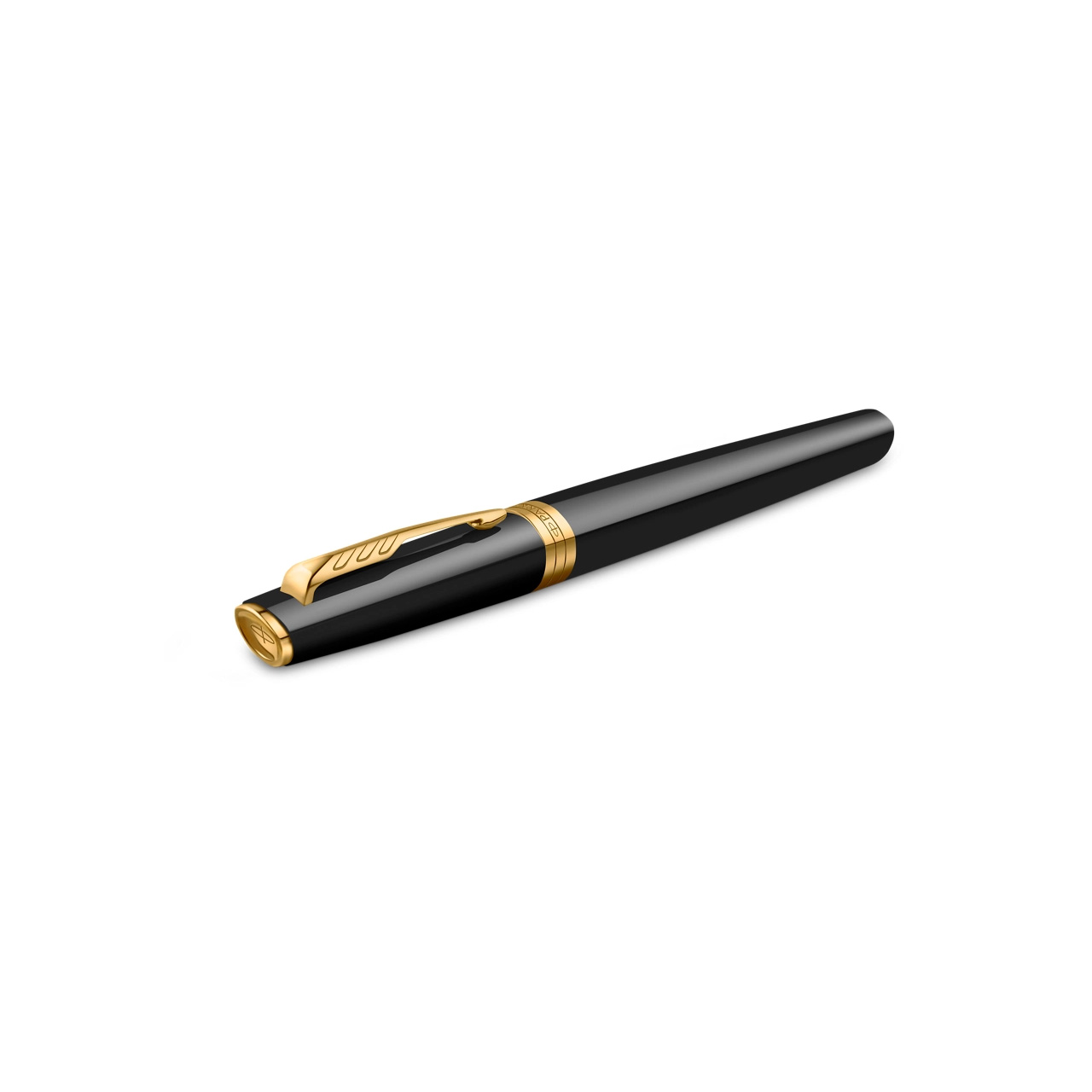 PARKER Meridian Vulpen, Zwart Met Gouden Details, Fijne Penpunt - Afbeelding 7