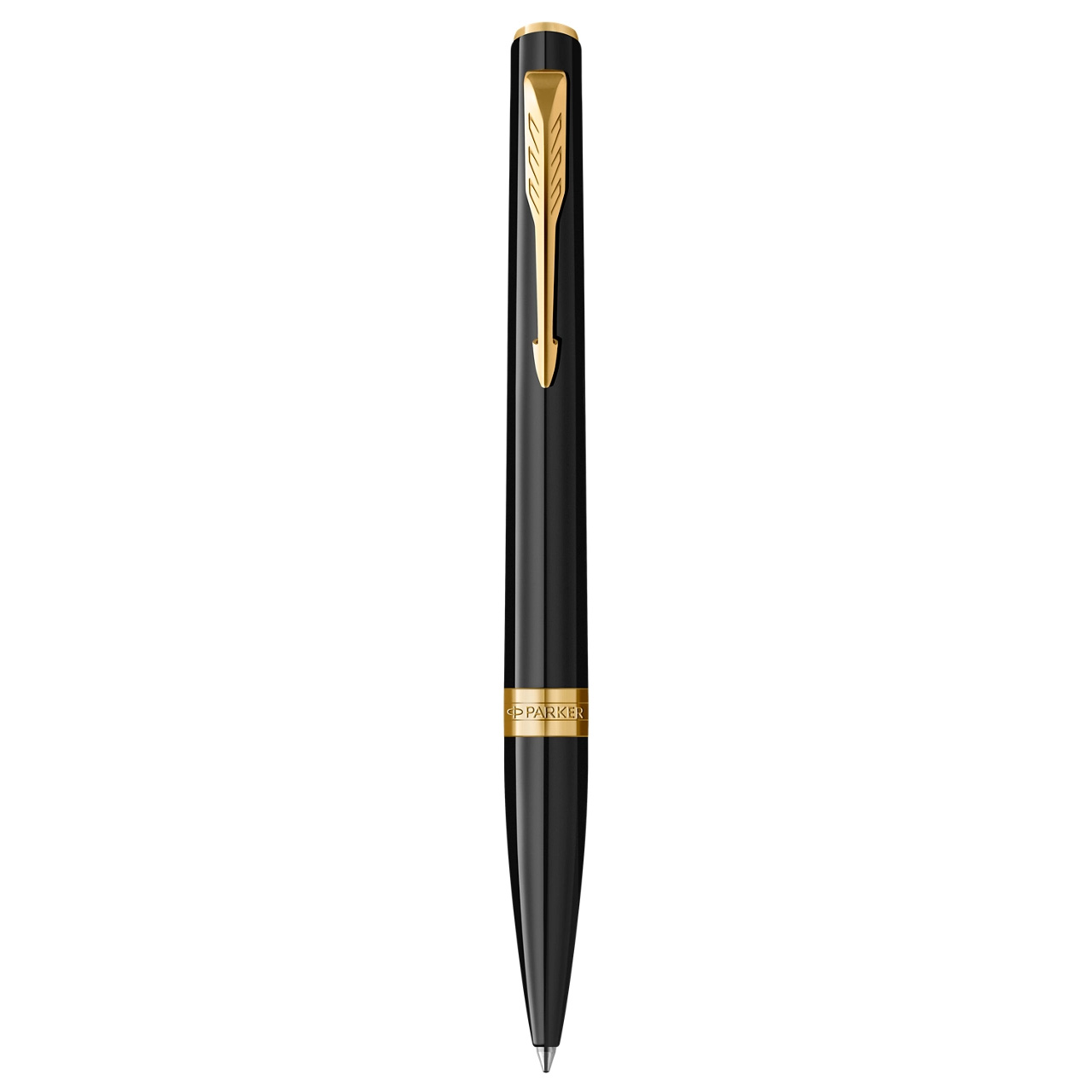 PARKER Meridian Balpen, Zwart Met Gouden Details