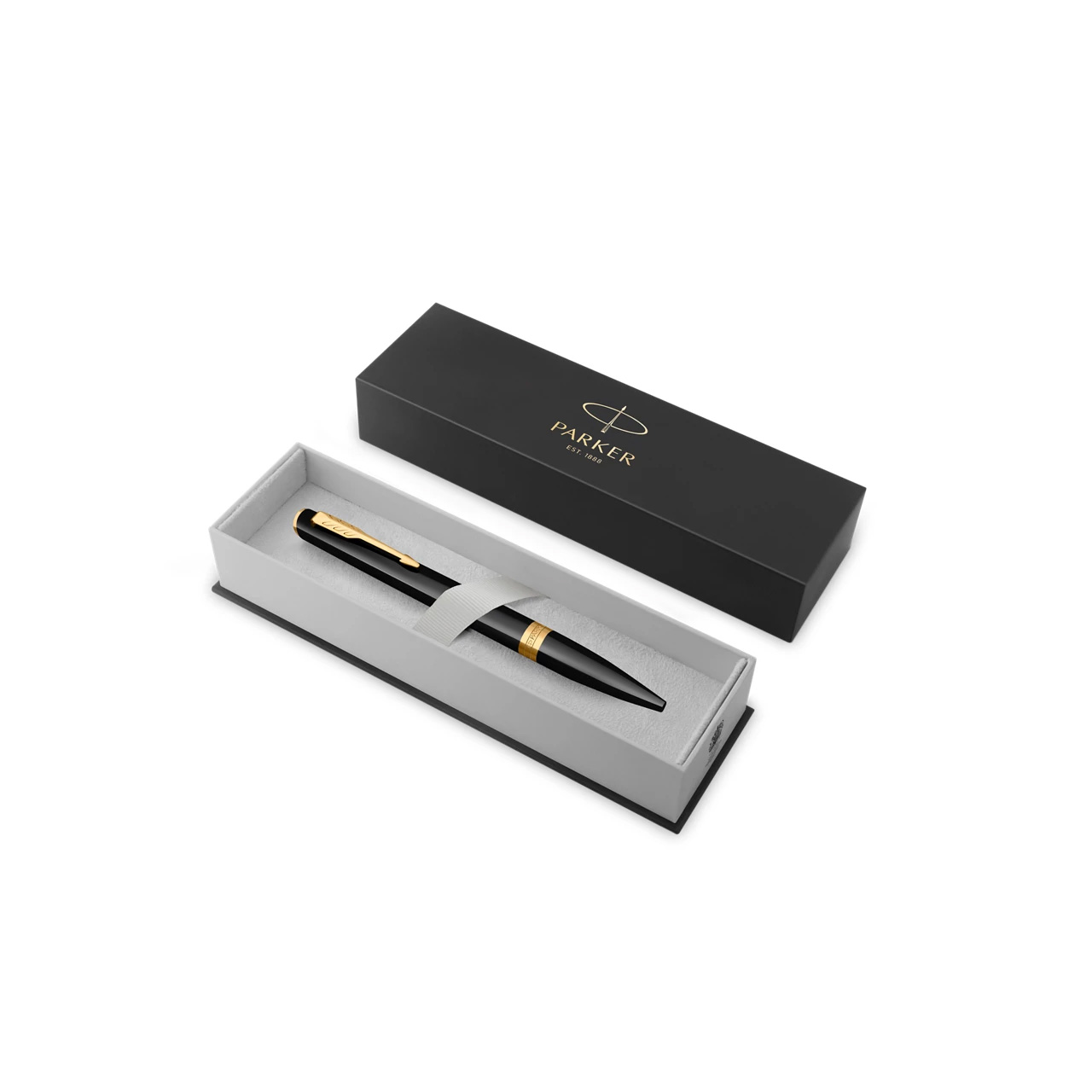 PARKER Meridian Balpen, Zwart Met Gouden Details - Afbeelding 3