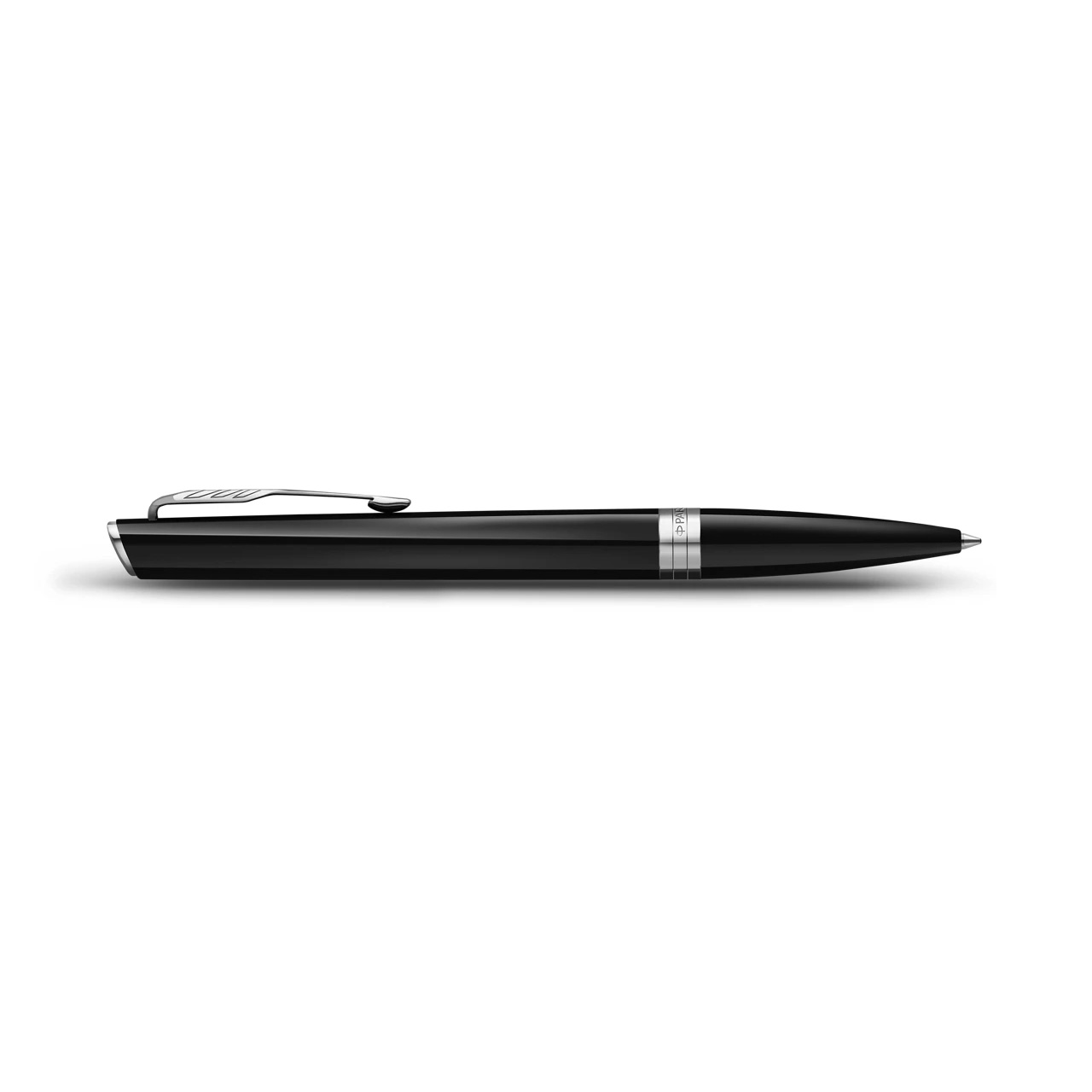PARKER Meridian Balpen, Zwart Met Verchroomde Details - Afbeelding 5
