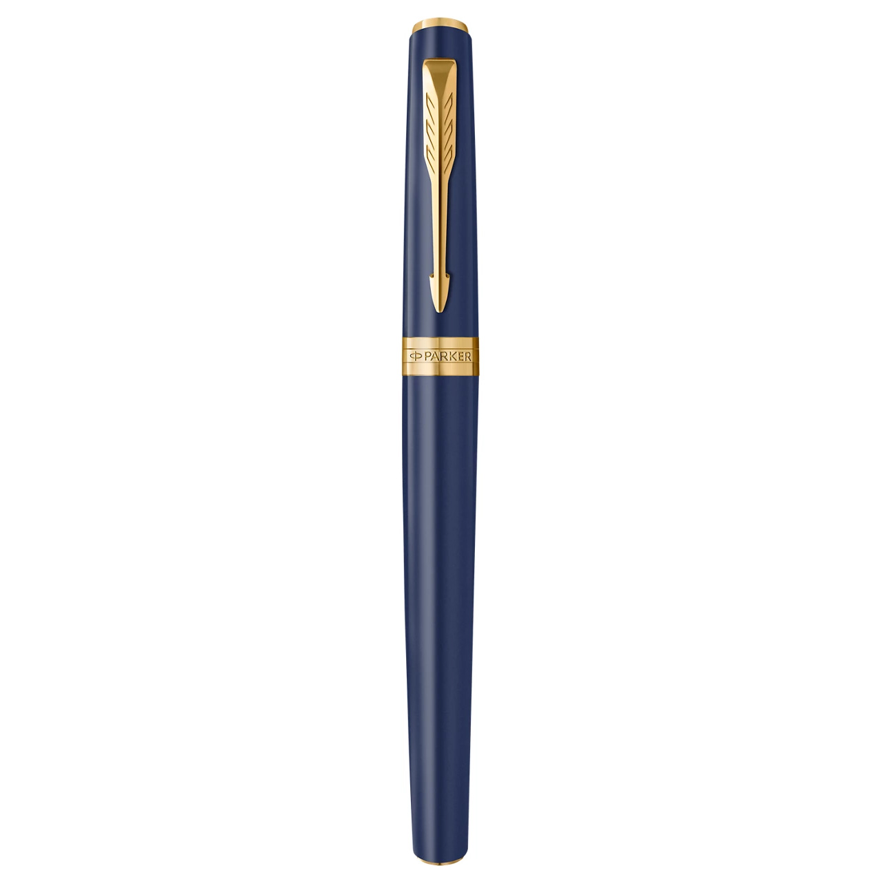 PARKER Meridian Vulpen, Blauw Met Gouden Details, Fijne Penpunt - Afbeelding 3