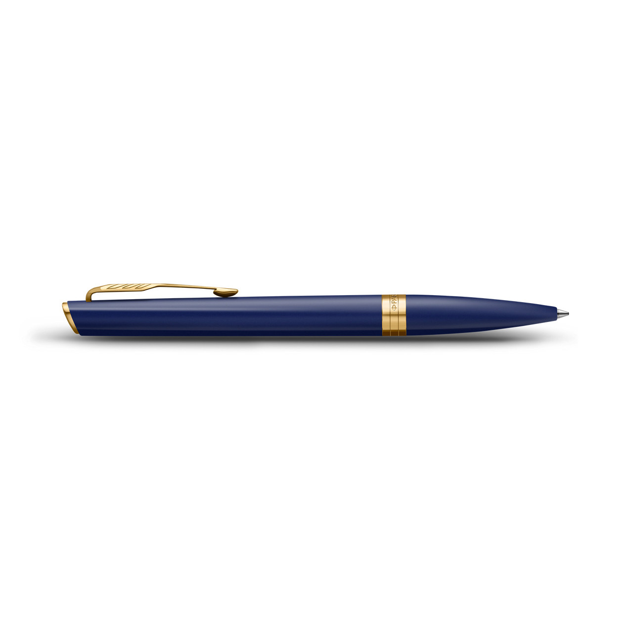 PARKER Meridian Balpen, Blauw Met Gouden Details - Afbeelding 5