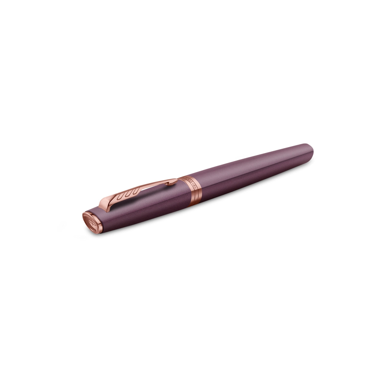 PARKER Meridian Vulpen, Paars Met Goudroze Details, Fijne Penpunt - Afbeelding 6