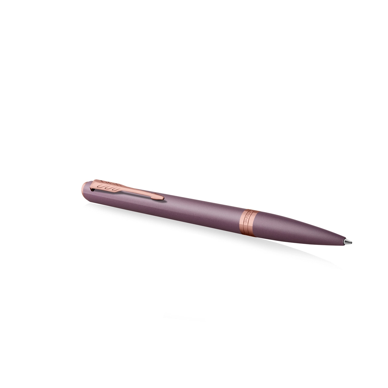 PARKER Meridian Balpen, Paars Met Goudroze Details - Afbeelding 5