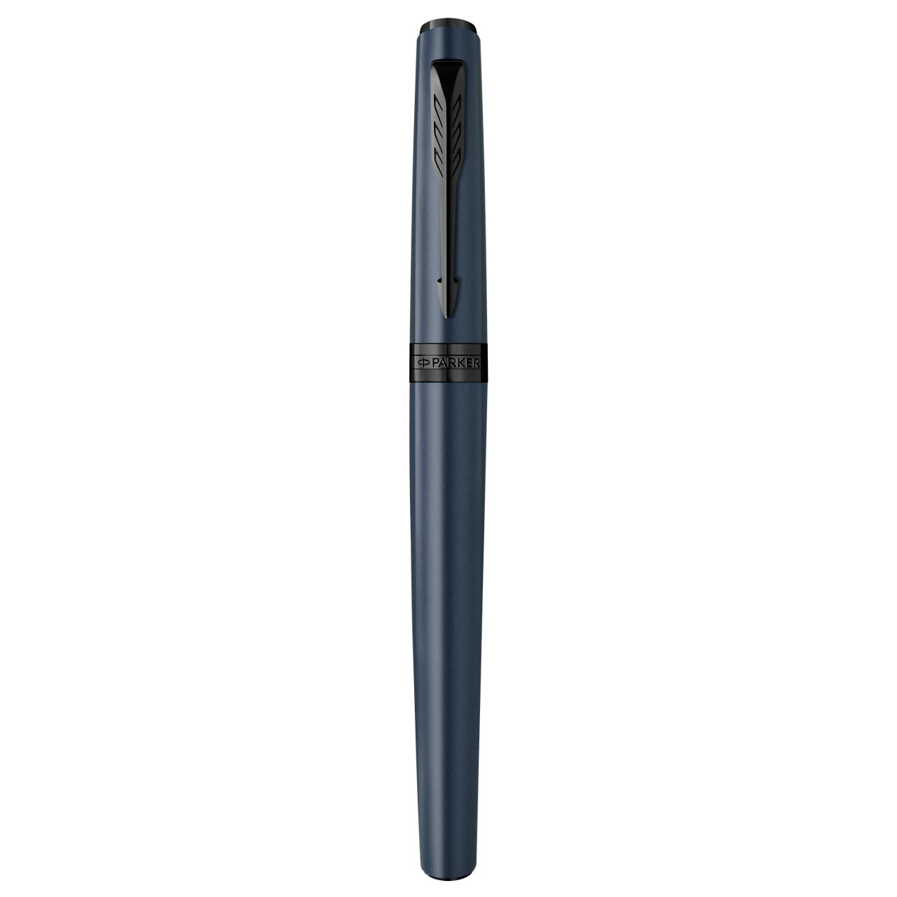 PARKER Meridian Vulpen, Blauw Met Zwarte Details, Medium Penpunt - Afbeelding 3