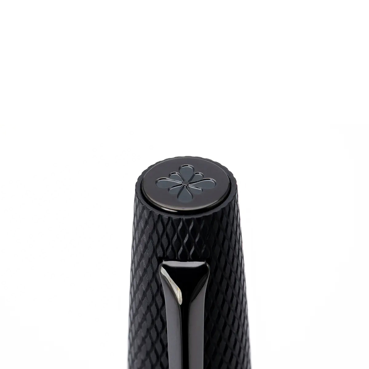 DIPLOMAT Viper Vulpen Met Guilloché-Patroon, Fijne/Medium Penpunt, Zwart - Afbeelding 3